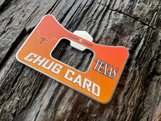 Chug Card "TEXAS" Edition