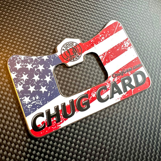 Chug Card "American Flag" Edition