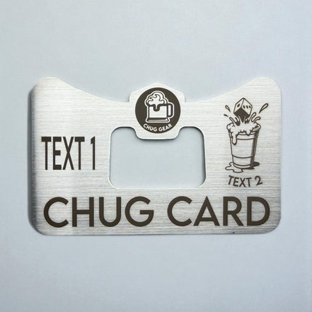 Custom Chug Card "DICE"