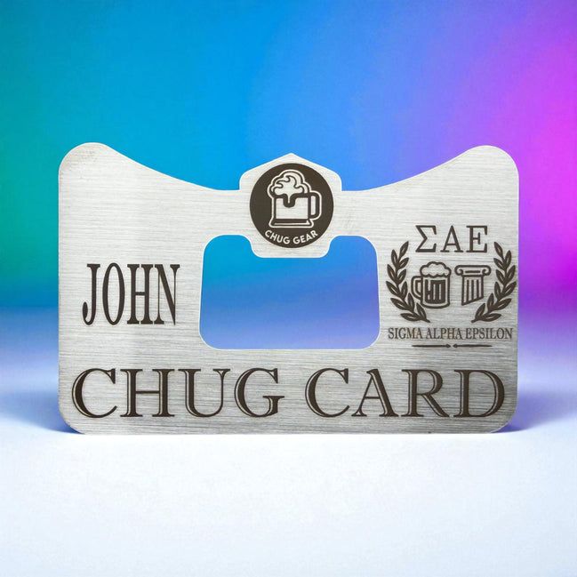 Custom Chug Card "FRAT"