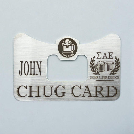 Custom Chug Card "FRAT"