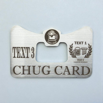 Custom Chug Card "FRAT"