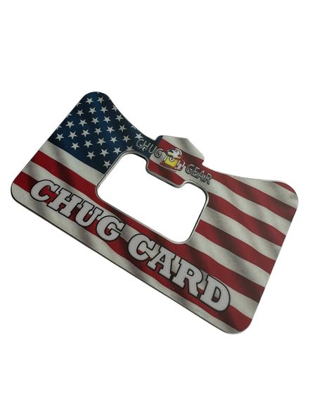 Chug Card "American Flag"