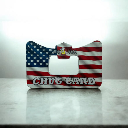 Chug Card "American Flag"