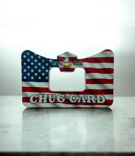 Chug Card "American Flag"