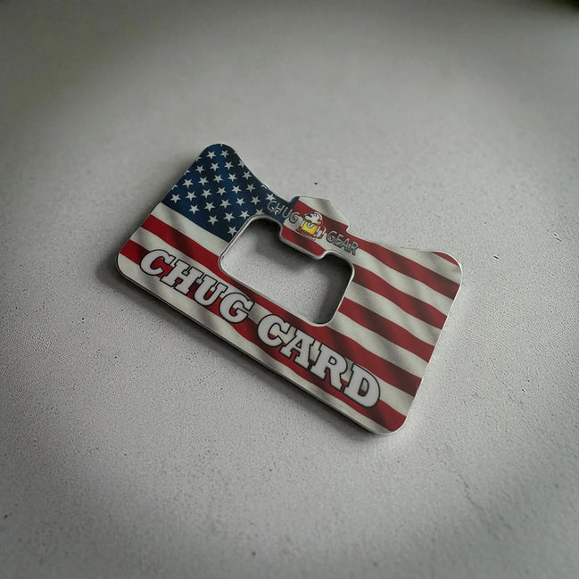 Chug Card "American Flag"