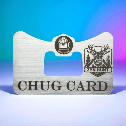Chug Card "ZYN HUNT"