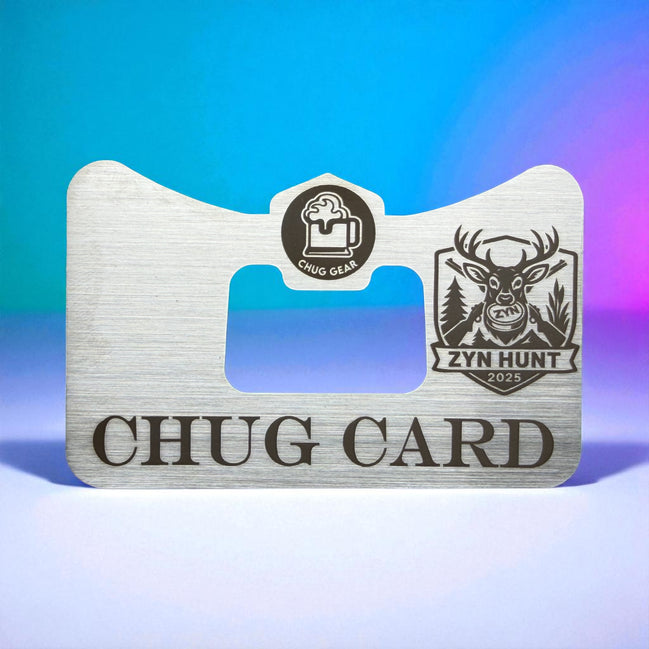 Chug Card "ZYN HUNT"
