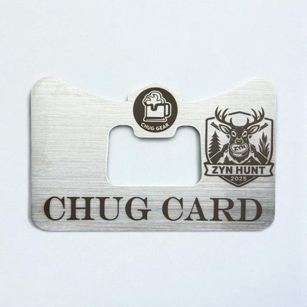 Chug Card "ZYN HUNT"