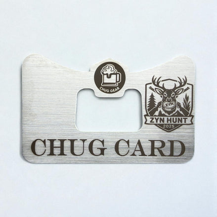 Chug Card "ZYN HUNT"