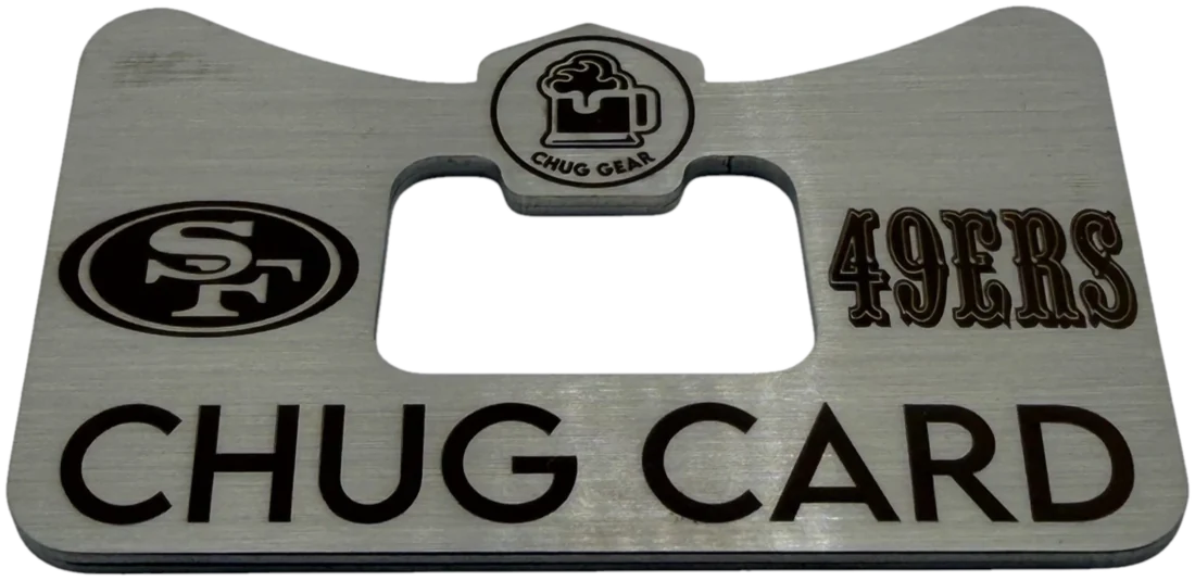 49ers custom Chug Card