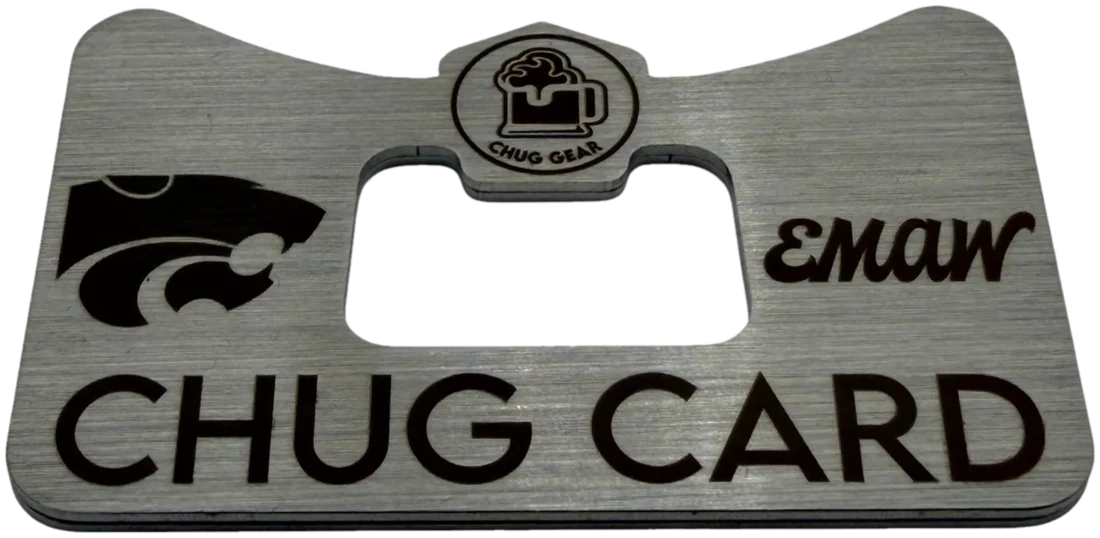 K-State EMAW custom Chug Card