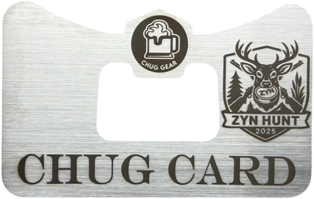 Chug Card "ZYN HUNT"