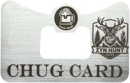 Chug Card "ZYN HUNT"